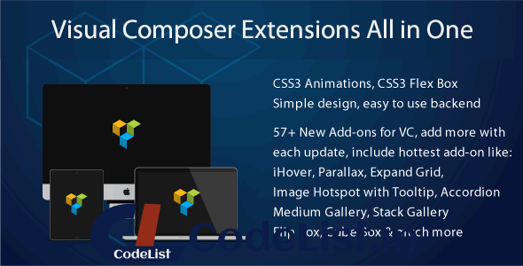 Visual Composer Extensions Addon All in One v3.5.2