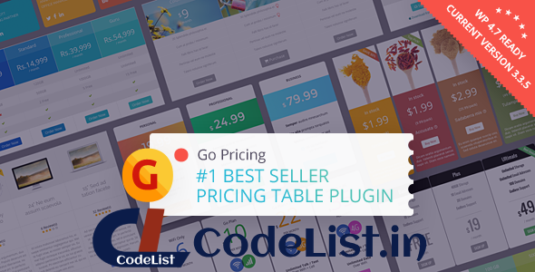 Go Pricing v3.3.6 – WordPress Responsive Pricing Tables