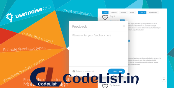 Usernoise Pro Modal Feedback & Contact form v5.1.1