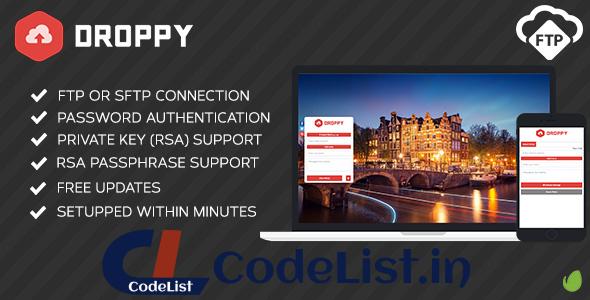 FTP – Droppy online file sharing v1.0.1