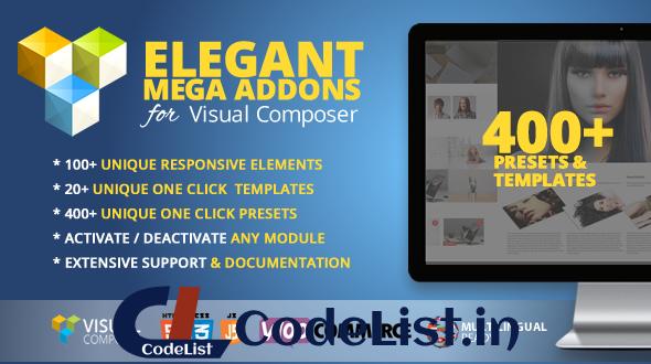 Elegant Mega Addons for Visual Composer v3.0.6