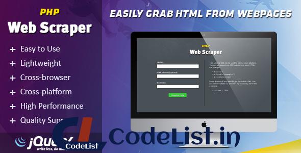 PHP Web Scraper – Easily Grab HTML From Websites