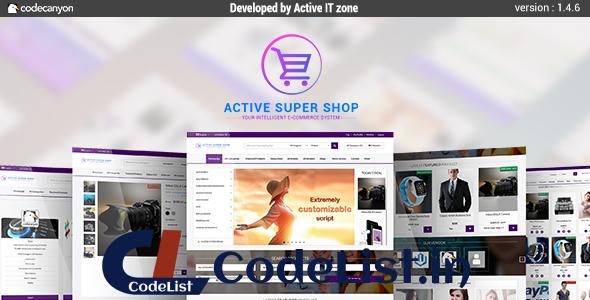 Active Super Shop Multi-vendor CMS v1.4.6