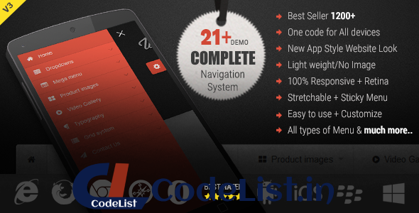 Web Slide – Responsive Mega Menu for Bootstrap 3+