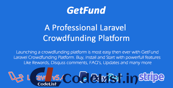 GetFund – A Professional Laravel Crowdfunding Platform