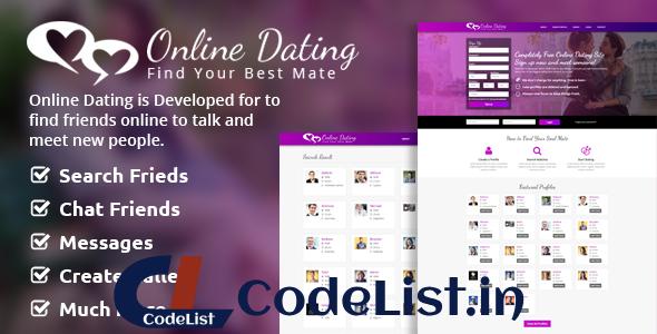 Online Dating Script v2.1