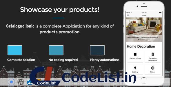 Catalogue Ionic v1.4 – Full application