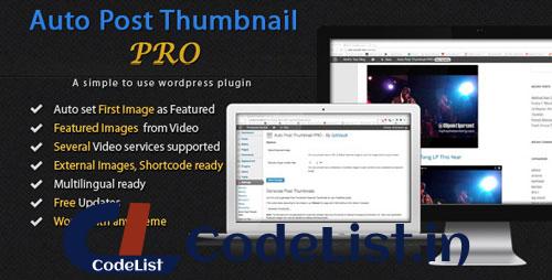 Auto Post Thumbnail PRO v1.6.1