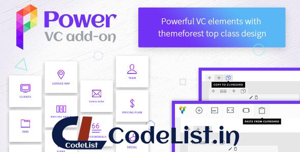 Power VC Add-on v1.0.3 – Powerful Elements for Visual Composer