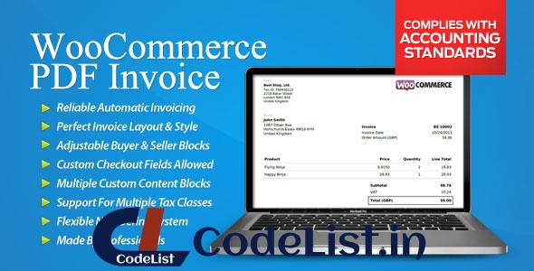 WooCommerce PDF Invoice v3.1.9