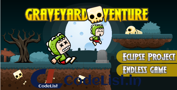 Graveyardventure – Android & IOS Project – Buildbox Include