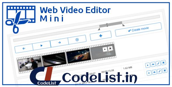 Web Video Editor Mini