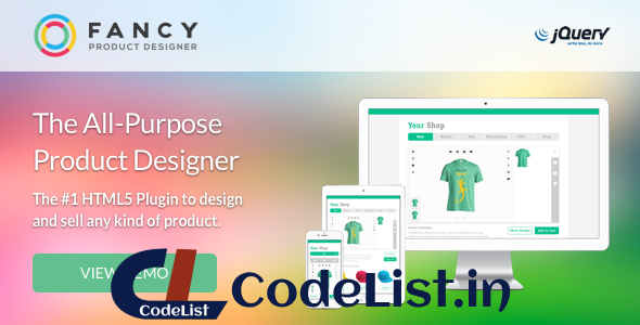 Fancy Product Designer | jQuery v5.3.1