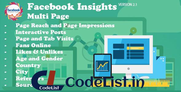 Facebook Insights Multi Page