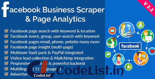 Facebook Business Scraper & Page Analytics v2.2