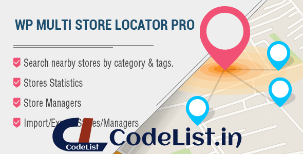 WP Multi Store Locator Pro v4.4