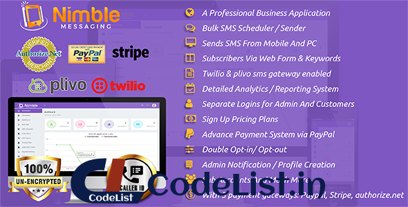 Nimble Messaging Professional SMS Marketing Application For Business