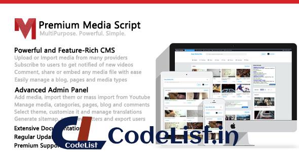 Premium Media Script v1.6