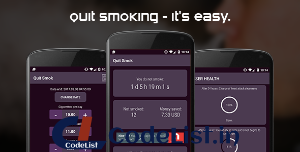 Quit smoking (android)