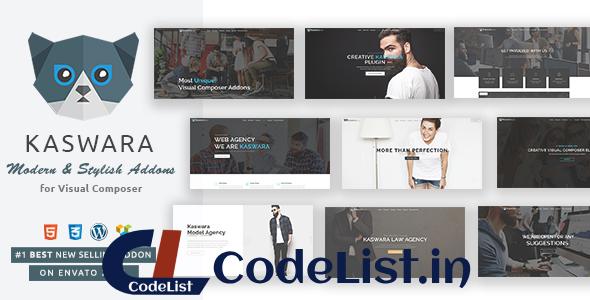 Kaswara v3.0.1 – Modern Visual Composer Addons