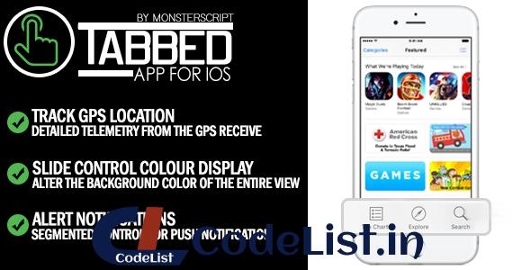 Tabbed App for iOS