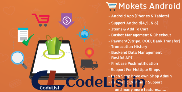 Mokets v1.0.5 (Mobile Commerce Android Full Application)