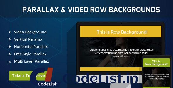 Parallax & Video Backgrounds for Visual Composer v1.5.10