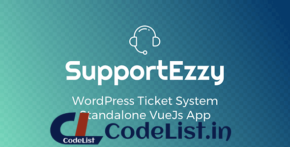 SupportEzzy v1.6.9 – WordPress Ticket System