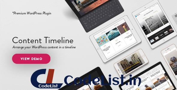 Content Timeline v4.4.3 – Responsive WordPress plugin