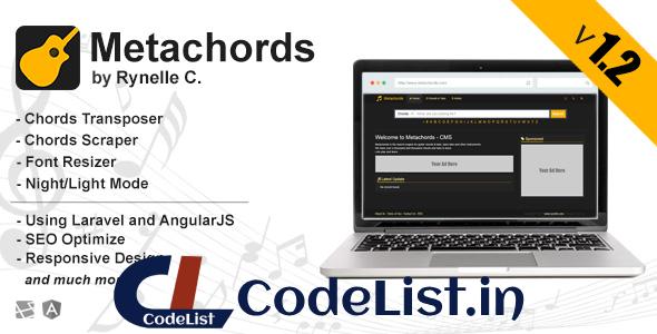Metachords CMS v1.2 : Chords & Tabs