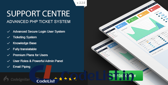 Support Centre v2.2.0 – Advanced PHP Ticket System