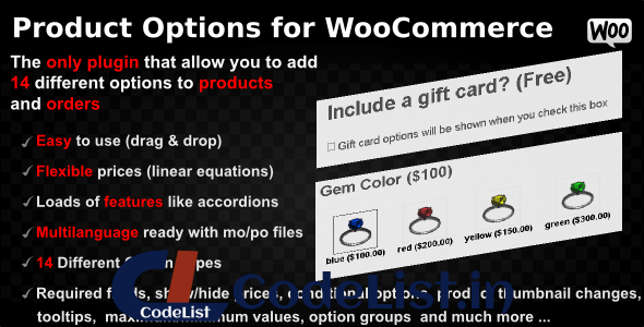 Product Options for WooCommerce v4.159 – WP Plugin