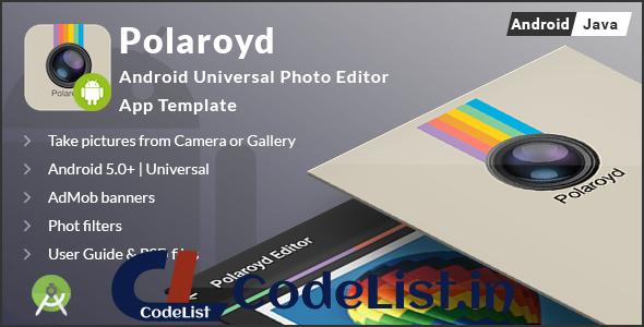 Polaroyd – Android Universal Photo App Template