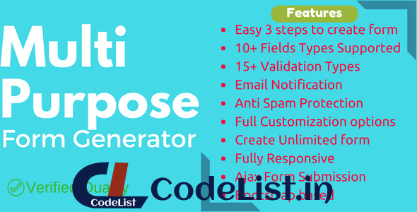 Multi-Purpose Form Generator v2.1