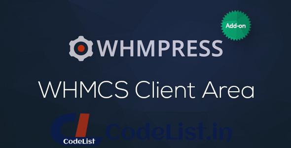 WHMCS Client Area v2.7.2 – WHMpress Addon