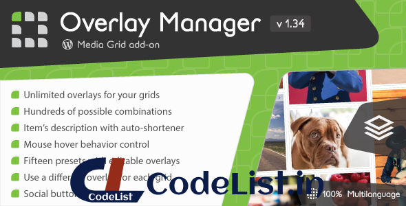 Media Grid – Overlay Manager add-on v1.34