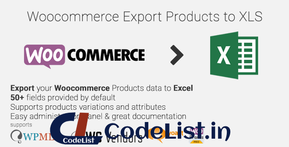 Woocommerce Export Products to XLS v0.6.0