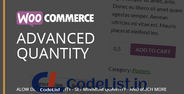 WooCommerce Advanced Quantity v2.2.9.3