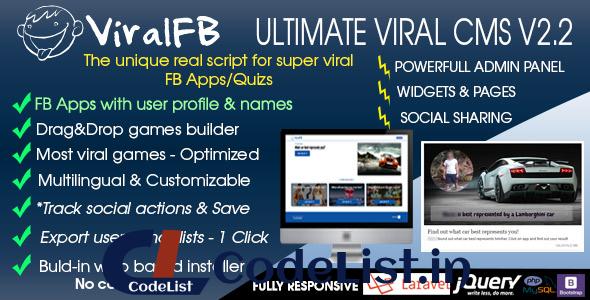 ViralFB v2.0 – The ultimate SUPER VIRAL Quiz