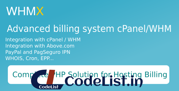 Complete register domain and billing for cPanel/WHM v1.0.4