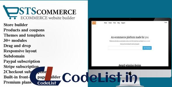 STSCommerce v2.2.1 – eCommerce site builder