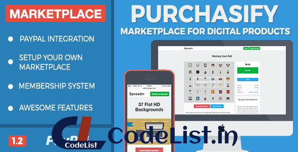 Purchasify v1.2 – Marketplace for Digital Products