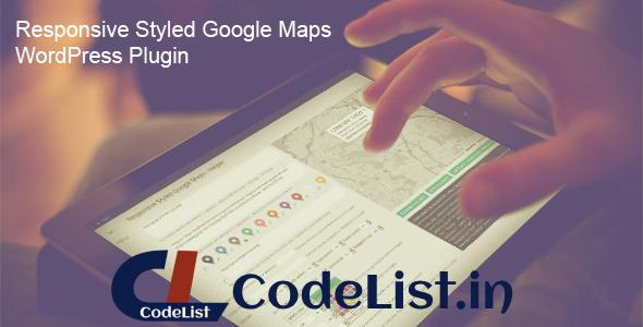 Responsive Styled Google Maps v4.5 – WordPress Plugin