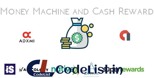 Money Machine and Cash Reward with Backendless, Push and 6 Ad Networks