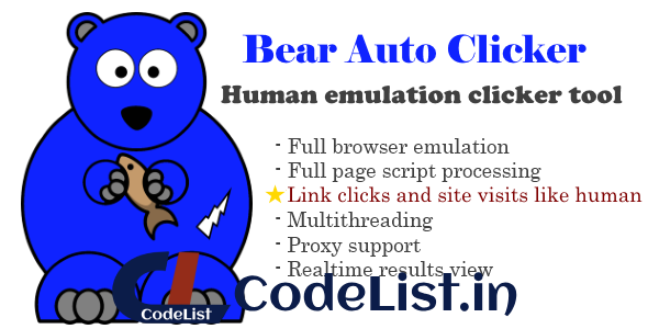 Bear Auto Clicker