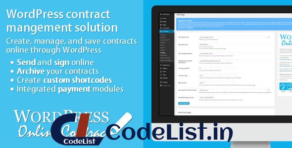 WP Online Contract v4.2.0