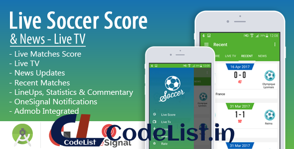 Live Soccer Score & News – Live TV