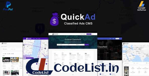 Quickad v6.6 – Classified Ads CMS