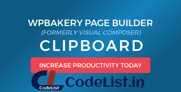 WPBakery Page Builder (Visual Composer) Clipboard v5.0.4