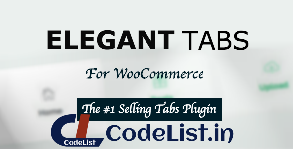 Elegant Tabs for WooCommerce v2.3.0